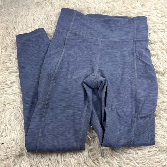Lululemon Invigorate High-Rise Tight 25" Heathered Water Drop - Picture 1 of 7